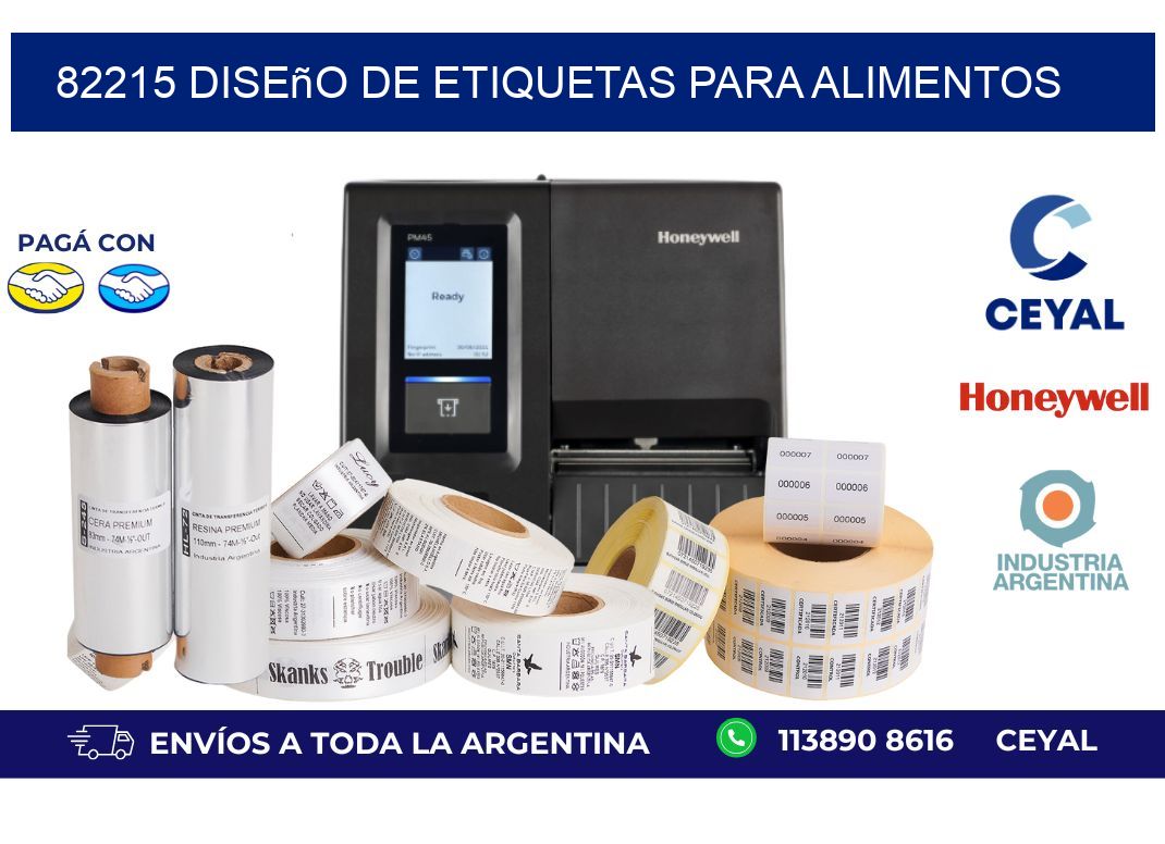82215 Diseño de etiquetas para alimentos