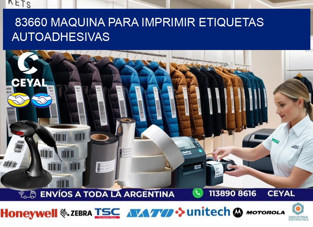 83660 maquina para imprimir etiquetas autoadhesivas