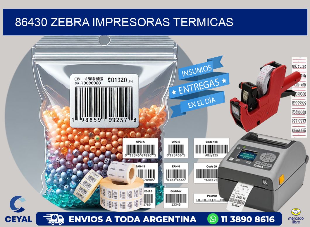 86430 Zebra impresoras termicas