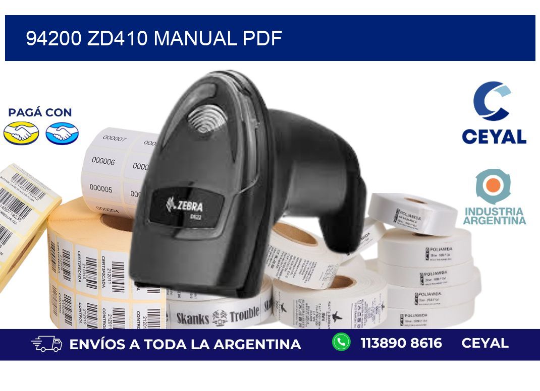 94200 ZD410 manual PDF