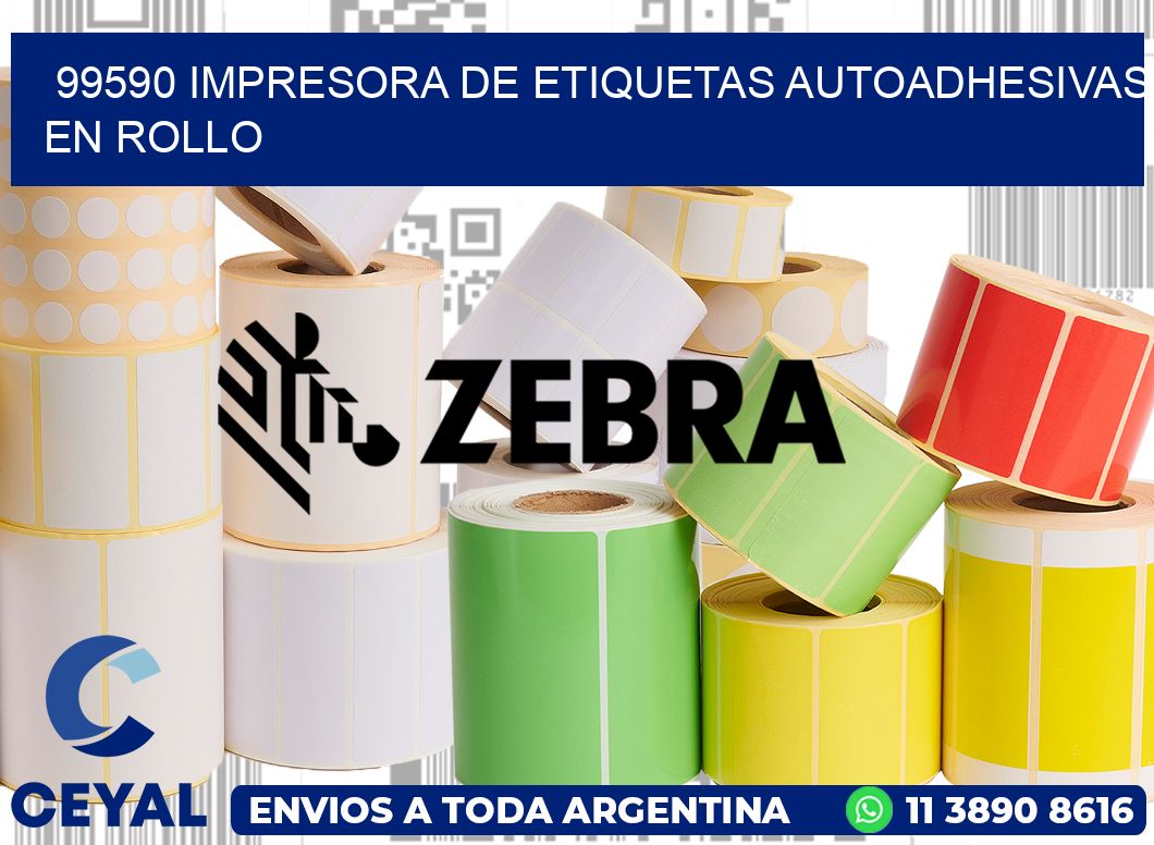 99590 impresora de etiquetas autoadhesivas en rollo