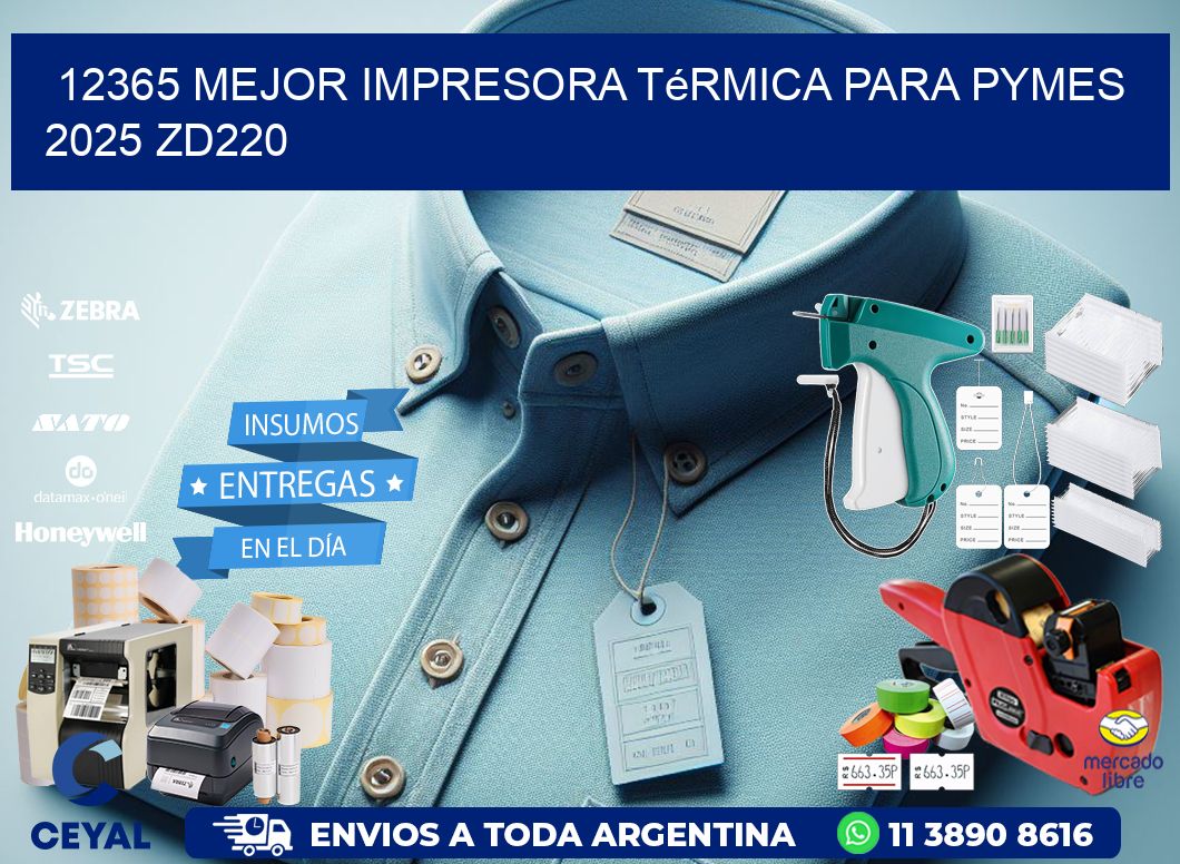 12365 mejor impresora térmica para pymes 2025 ZD220