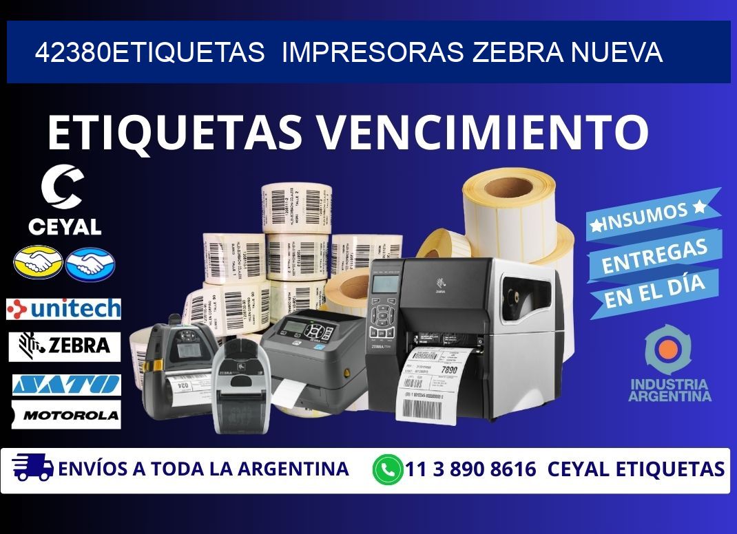 42380etiquetas  impresoras zebra nueva