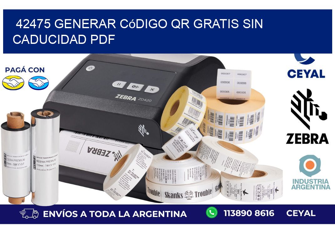 42475 Generar código QR gratis sin caducidad PDF