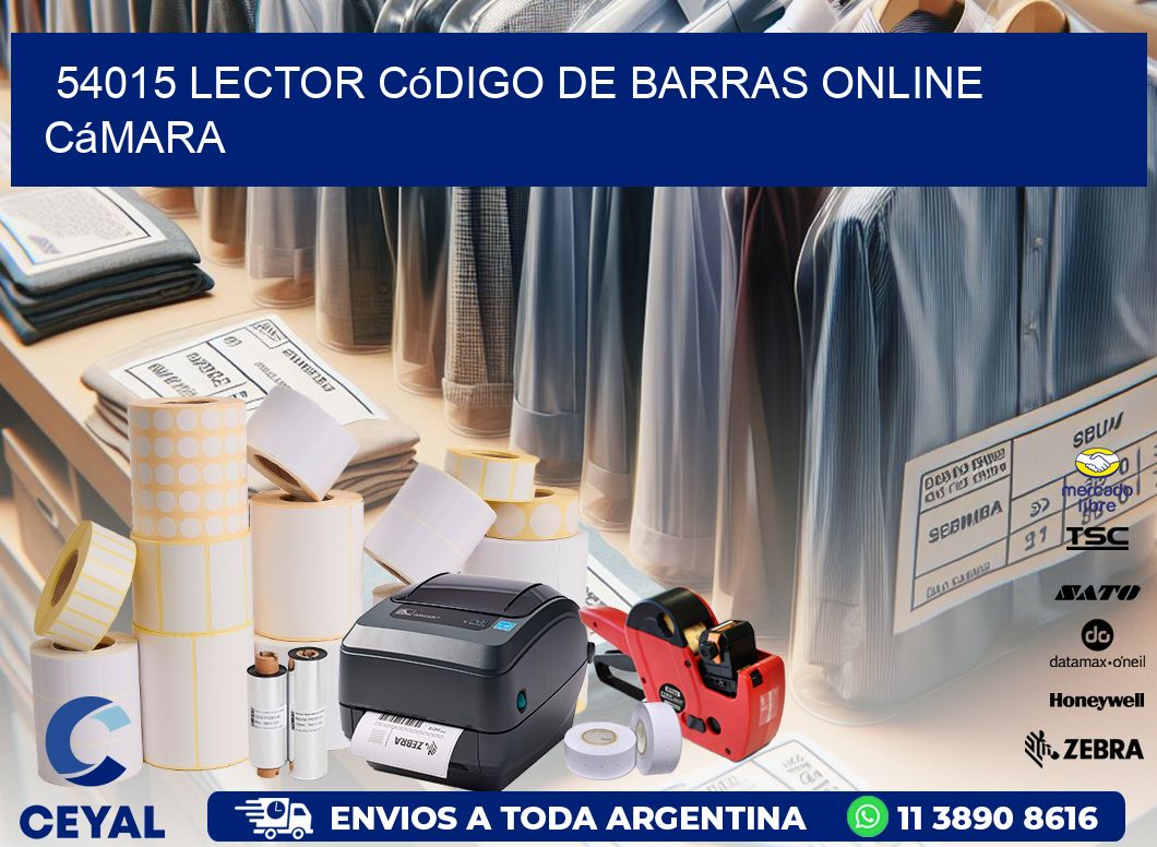 54015 Lector código de barras online cámara