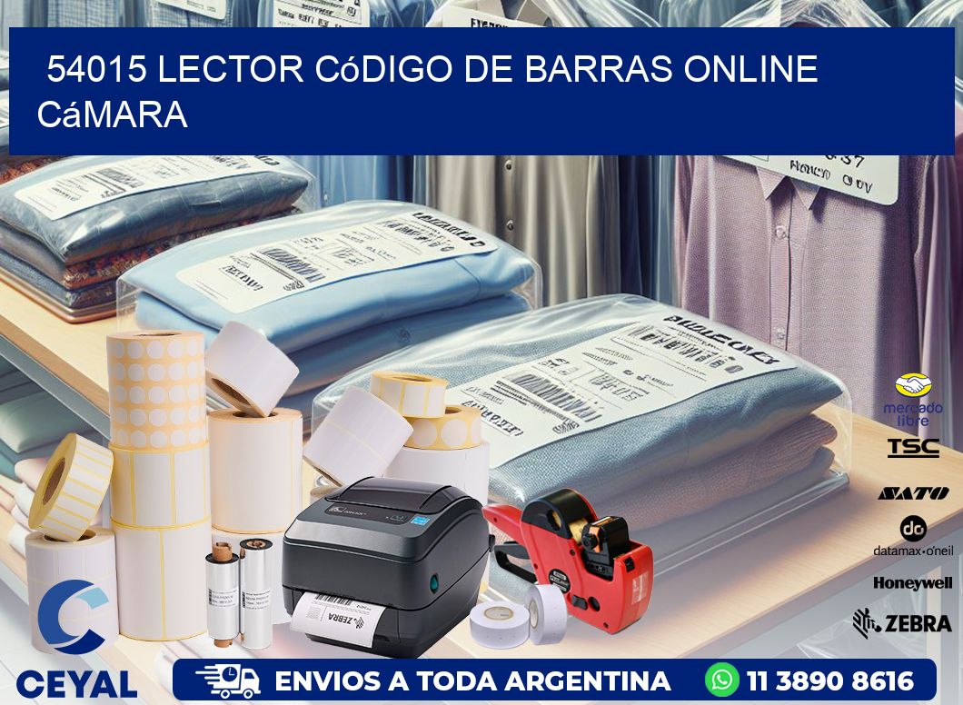 54015 Lector código de barras online cámara