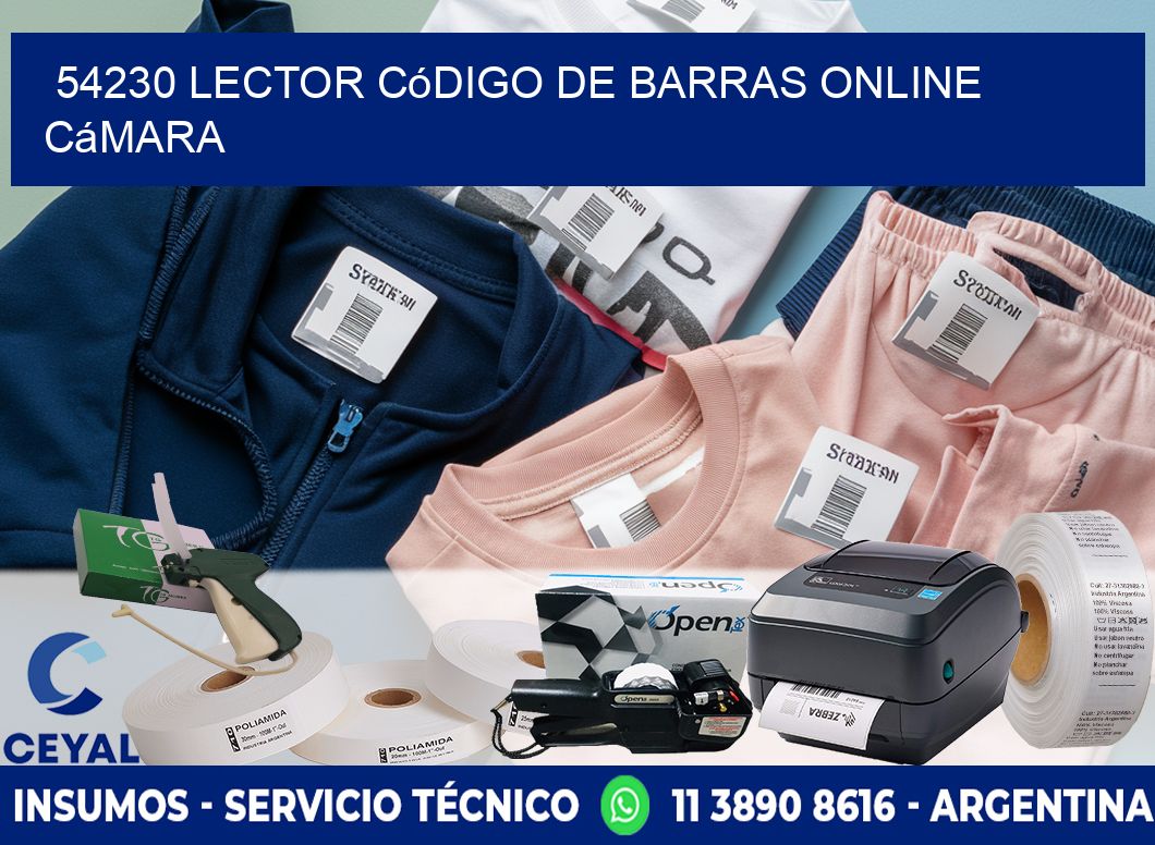 54230 Lector código de barras online cámara