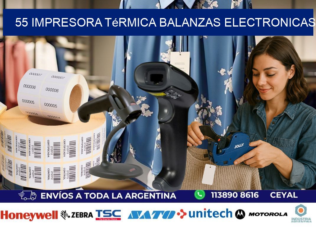 55 impresora térmica balanzas electronicas