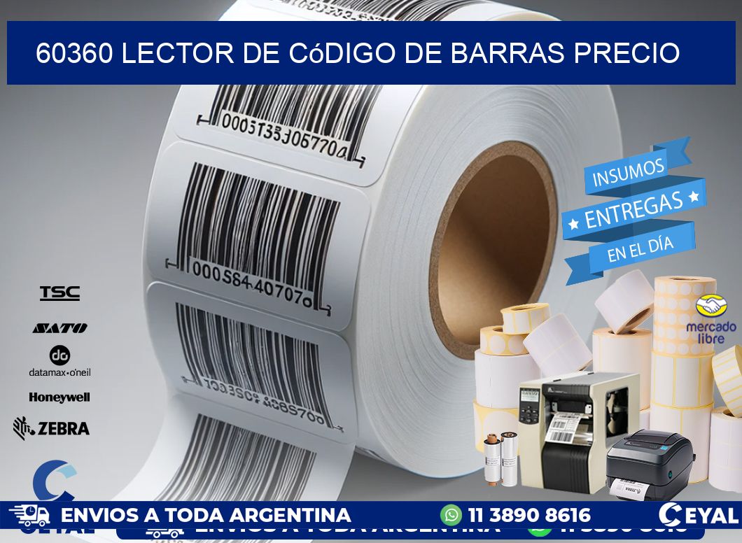 60360 Lector de código de barras precio