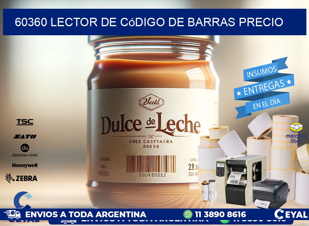 60360 Lector de código de barras precio