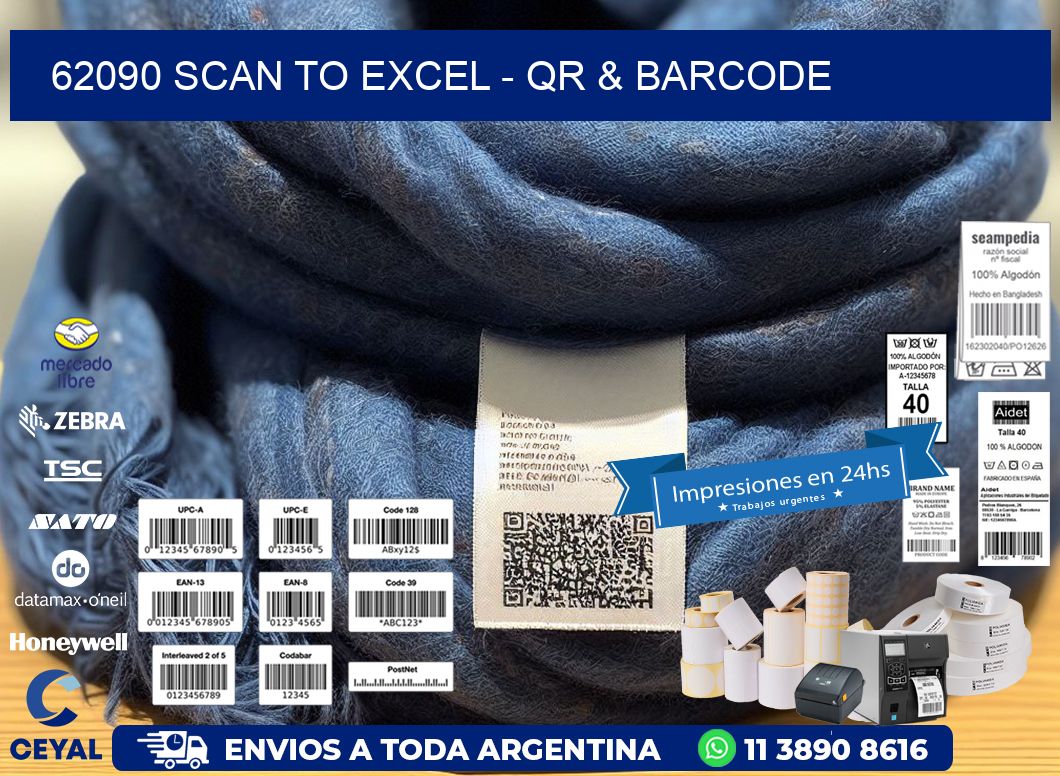 62090 Scan to Excel - QR & Barcode