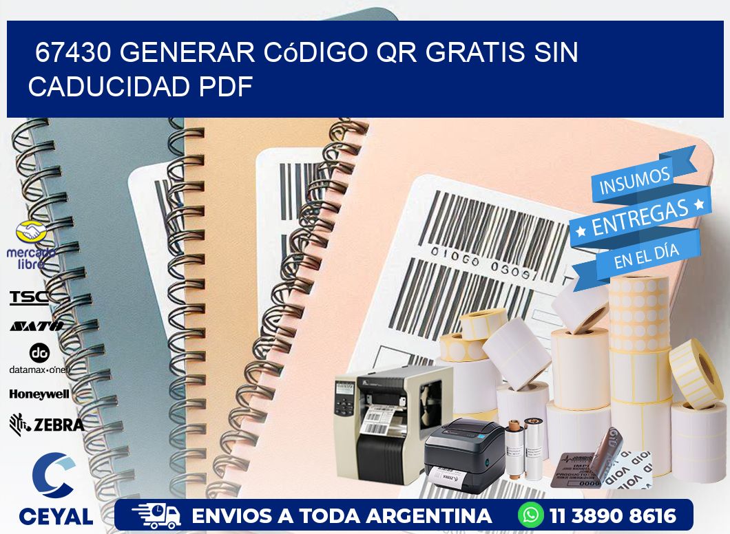 67430 Generar código QR gratis sin caducidad PDF