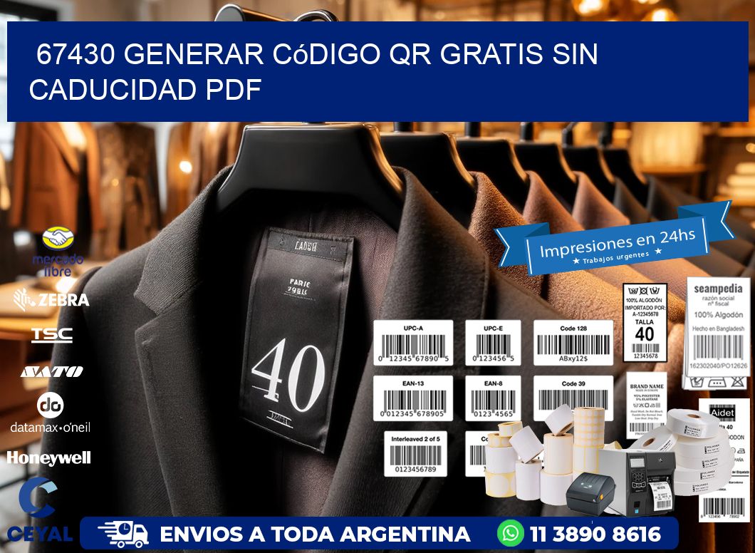 67430 Generar código QR gratis sin caducidad PDF