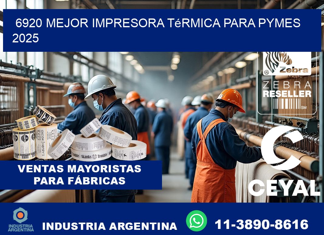 6920 mejor impresora térmica para pymes 2025