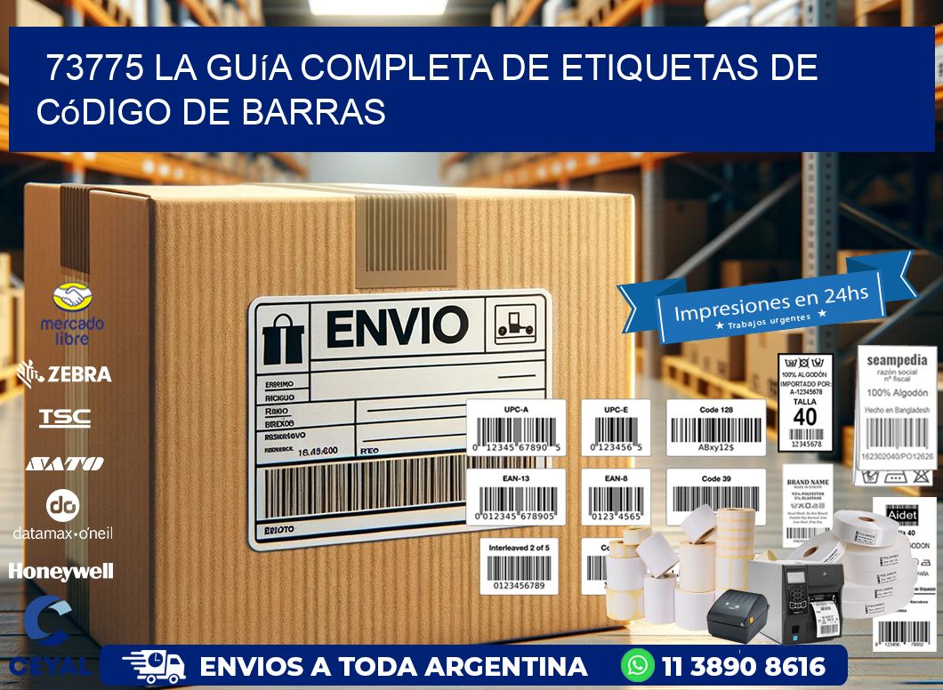 73775 La guía completa de etiquetas de código de barras