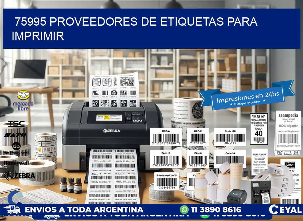 75995 proveedores de etiquetas para imprimir