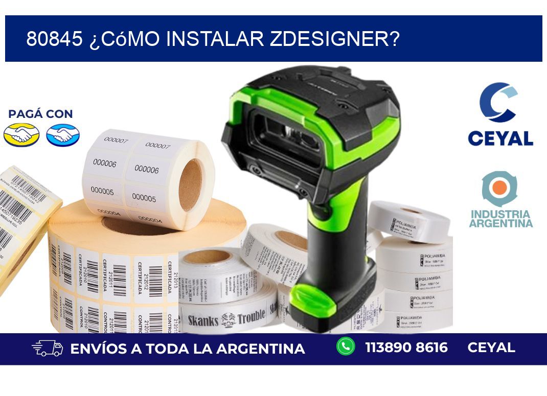 80845 ¿Cómo instalar ZDesigner?