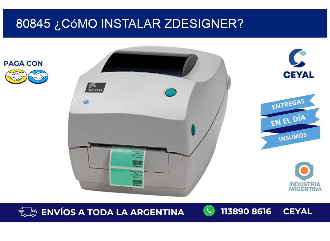 80845 ¿Cómo instalar ZDesigner?