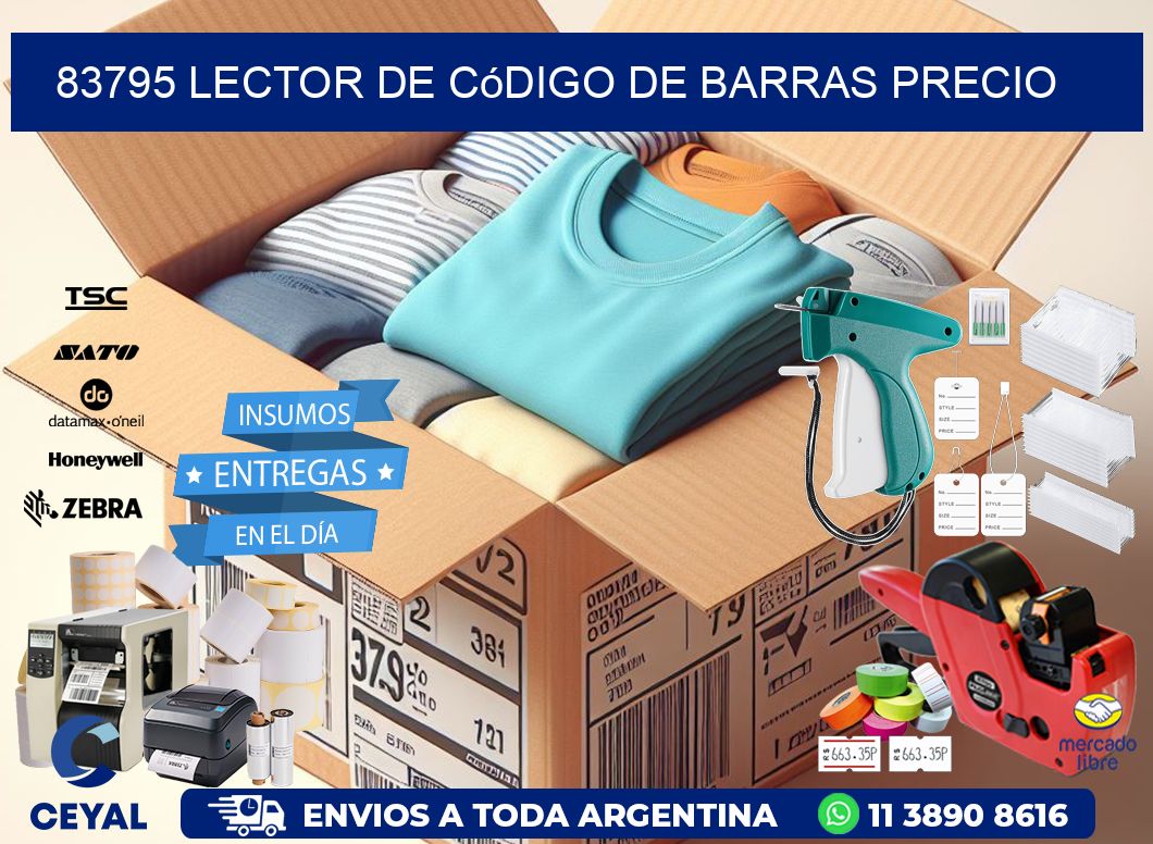 83795 Lector de código de barras precio