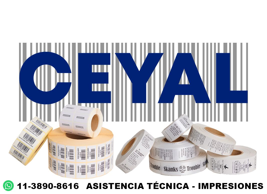 89970 Etiqueta térmica adhesiva para balanzas