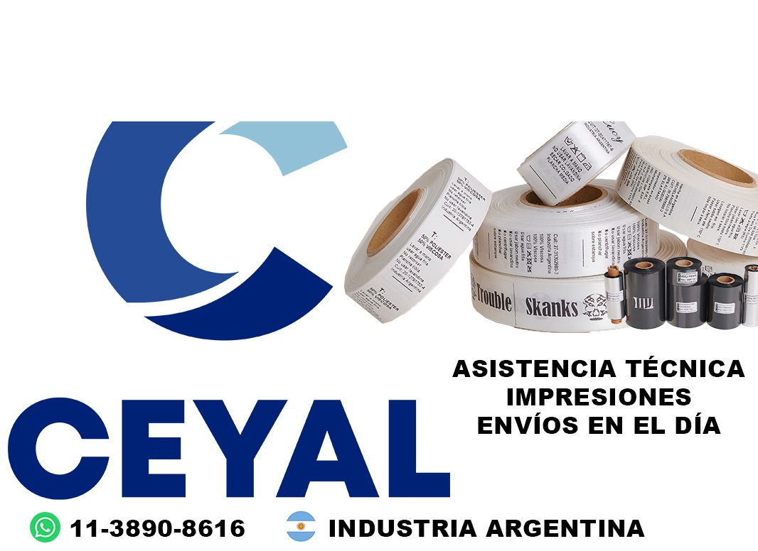 89970 Etiqueta térmica adhesiva para balanzas
