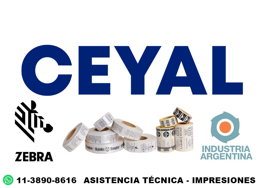 89970 Etiqueta térmica adhesiva para balanzas