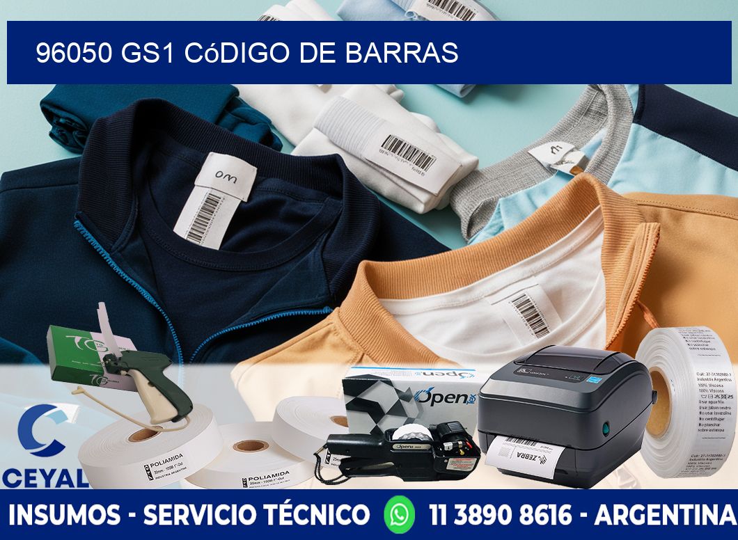 96050 GS1 código de barras