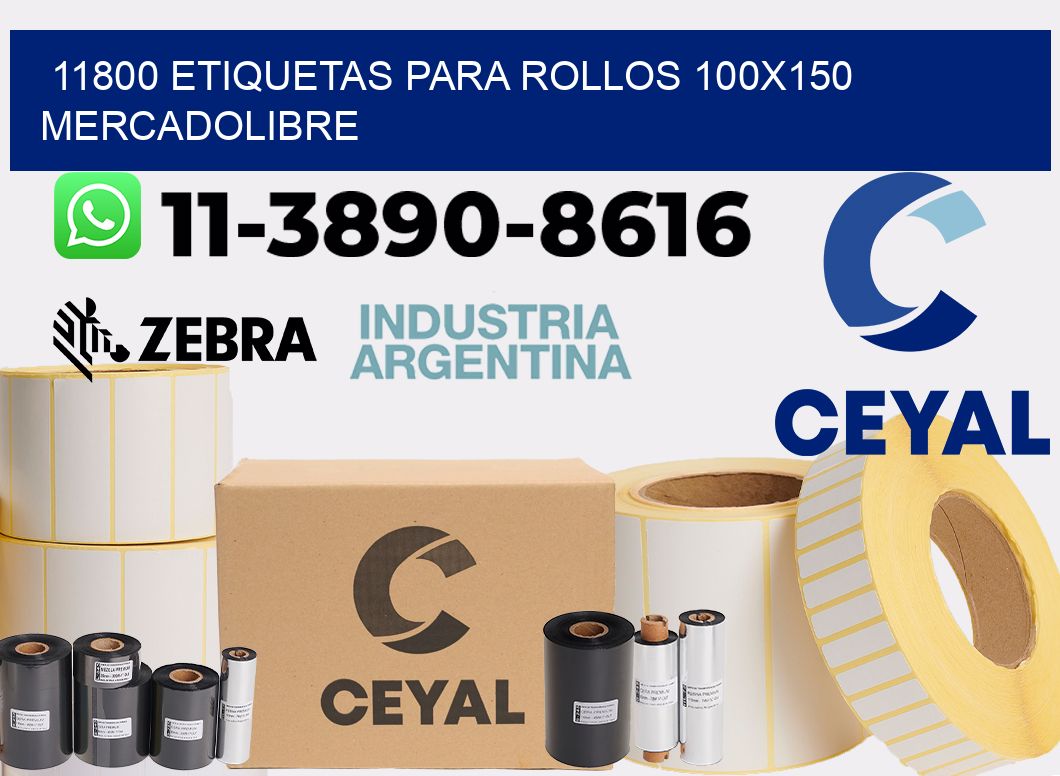 11800 etiquetas para rollos 100x150 mercadolibre