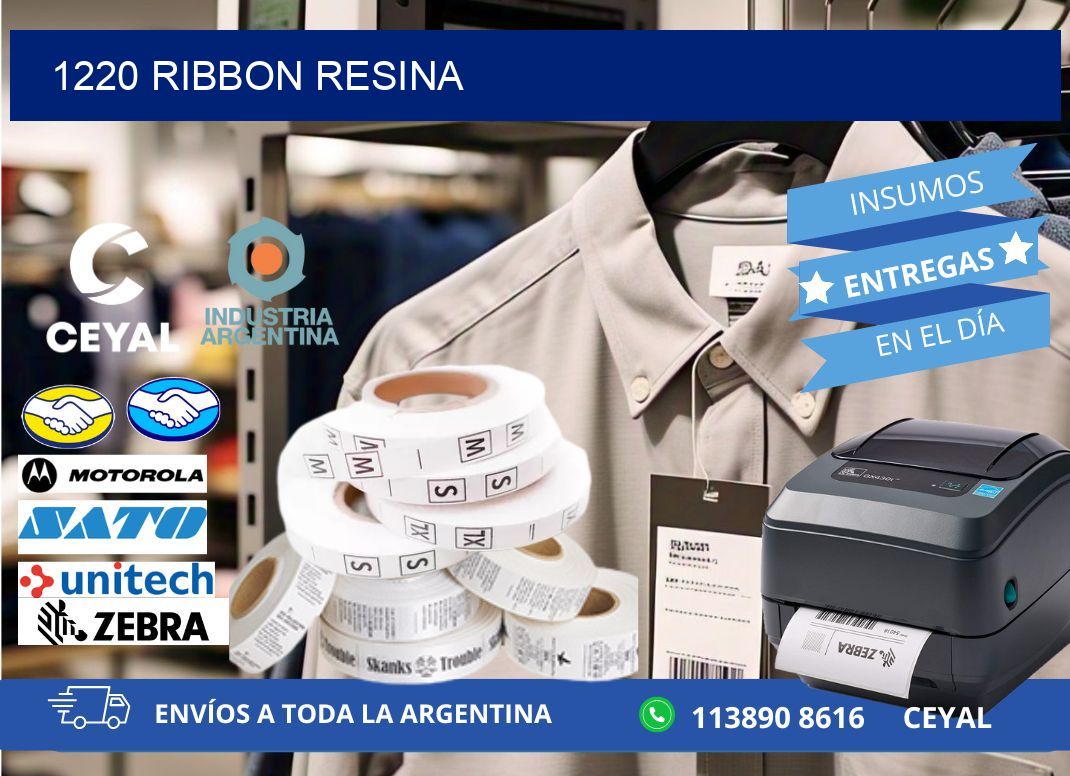 1220 ribbon resina