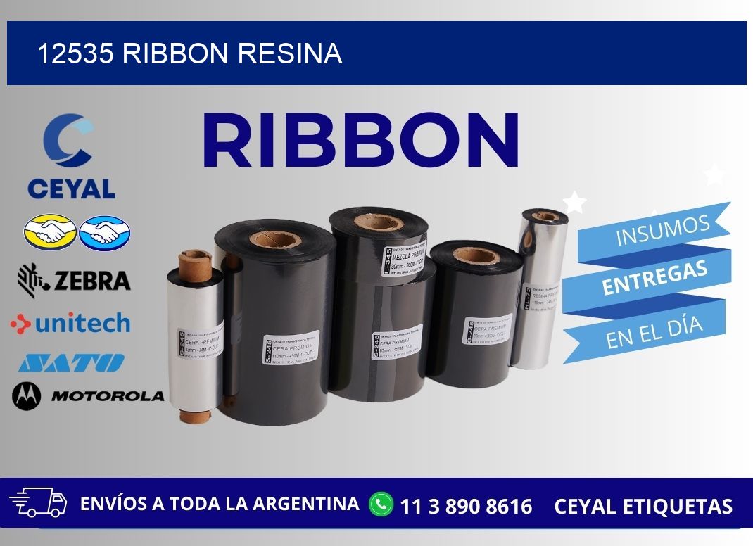 12535 ribbon resina