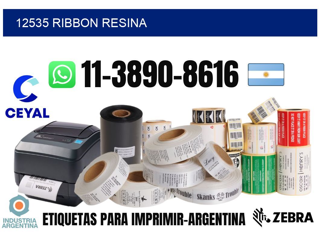 12535 ribbon resina