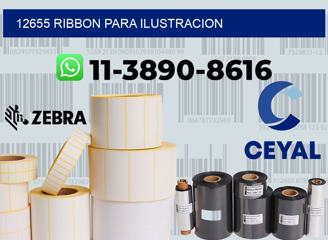 12655 ribbon para ilustracion