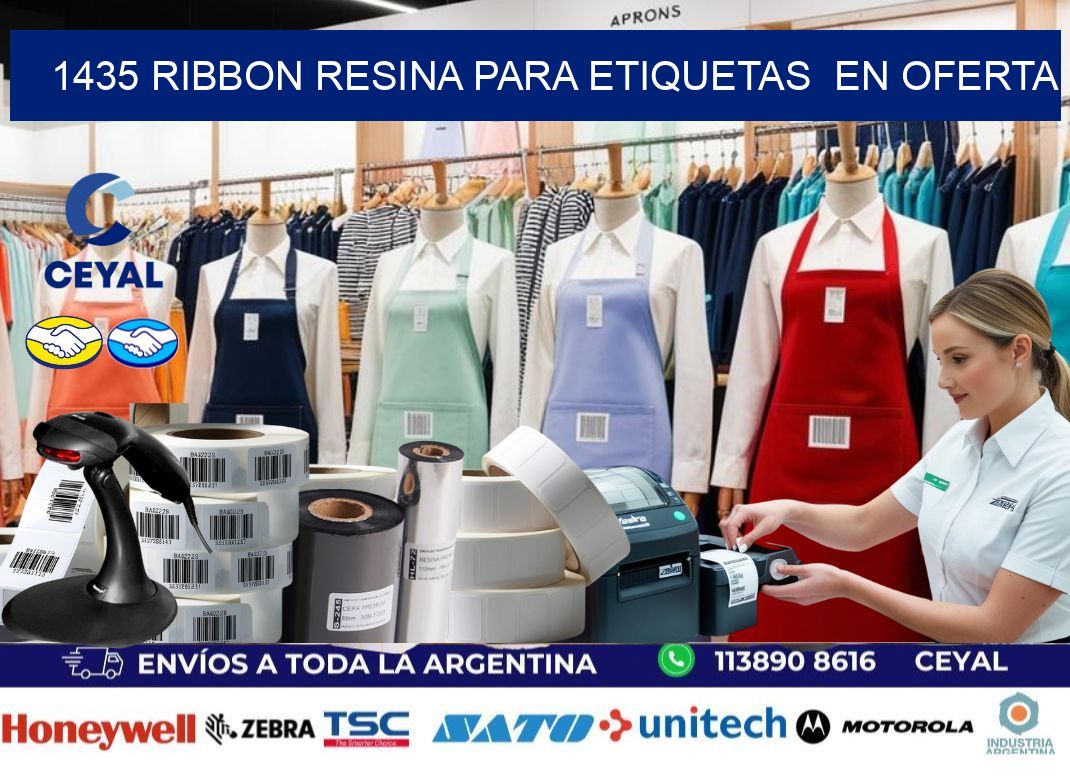 1435 ribbon resina para etiquetas en oferta