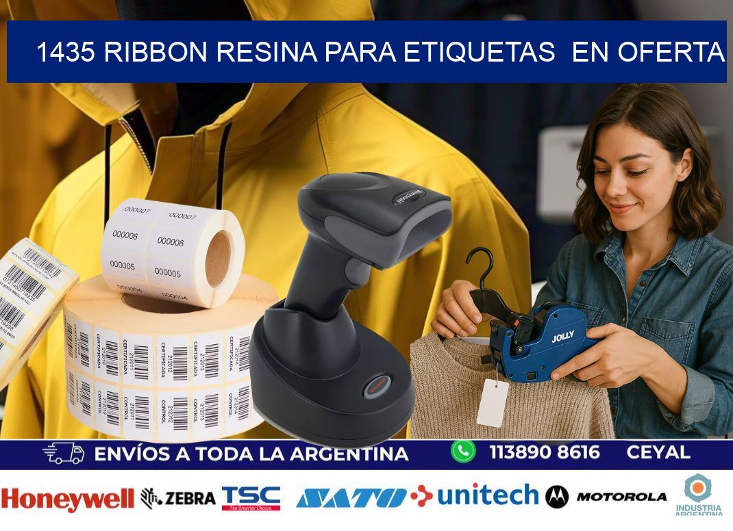 1435 ribbon resina para etiquetas en oferta