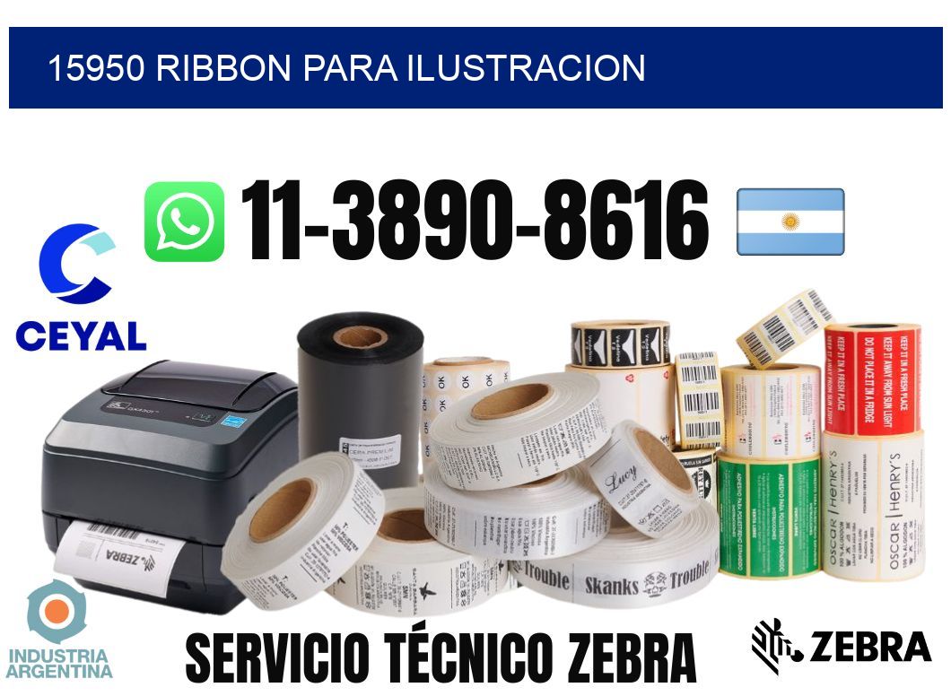 15950 ribbon para ilustracion