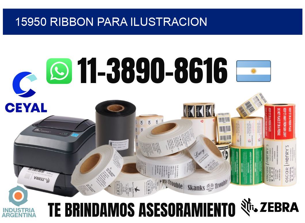 15950 ribbon para ilustracion