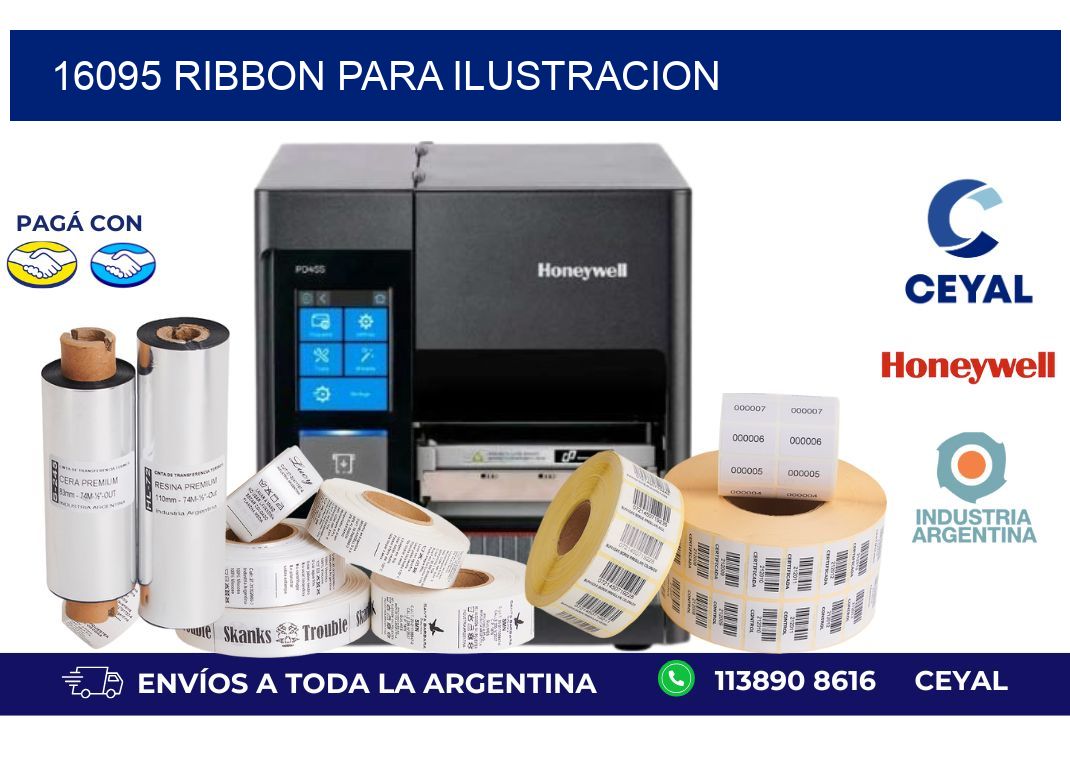 16095 ribbon para ilustracion