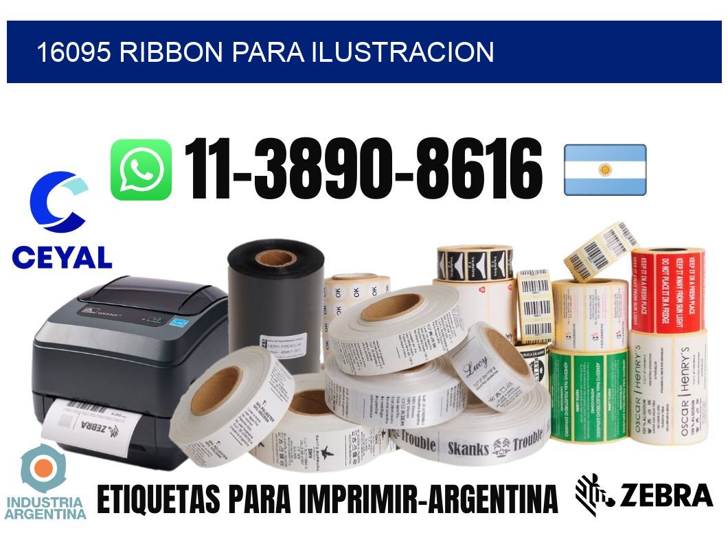 16095 ribbon para ilustracion