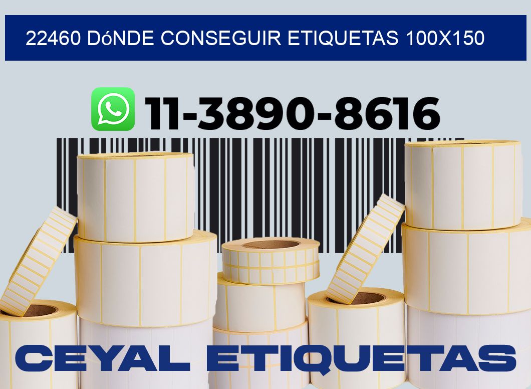 22460 dónde conseguir etiquetas 100x150