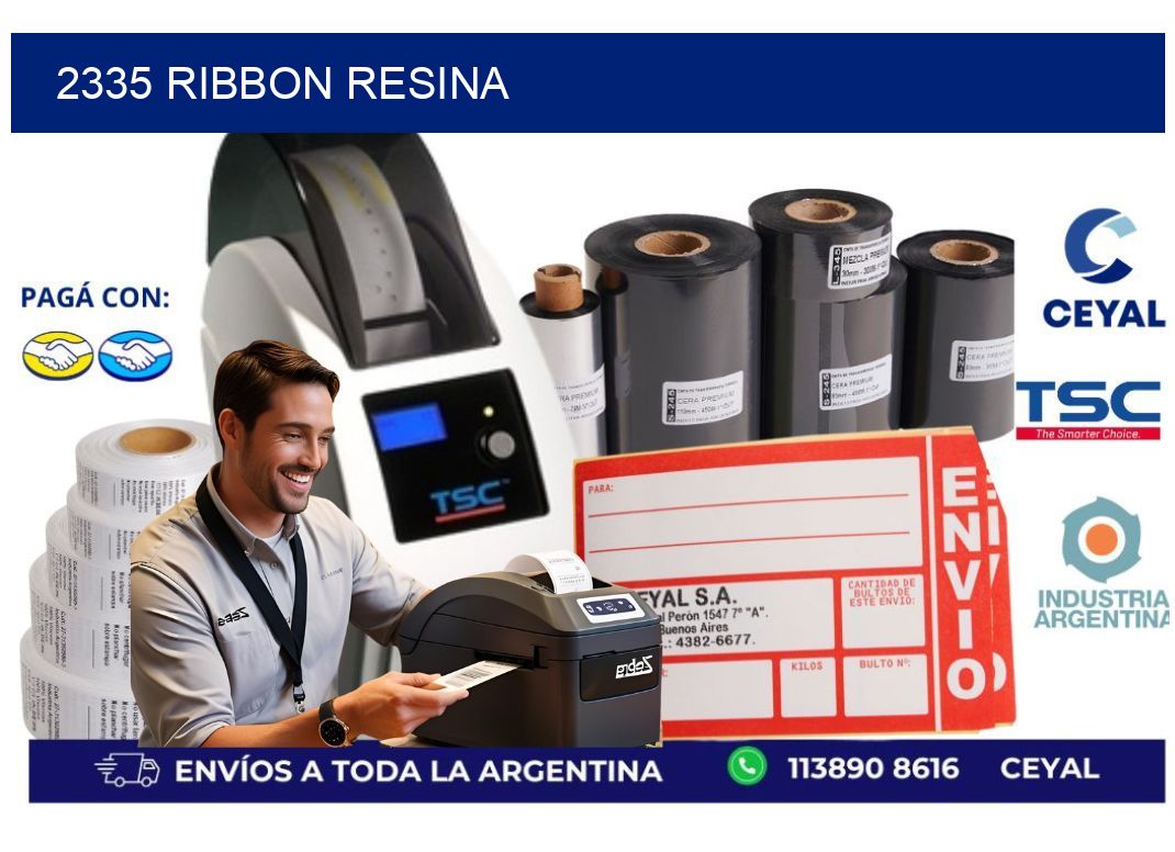 2335 ribbon resina