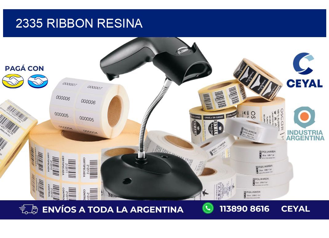 2335 ribbon resina