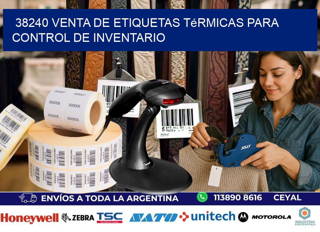 38240 venta de etiquetas térmicas para control de inventario