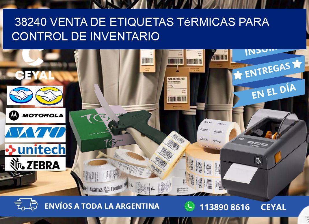 38240 venta de etiquetas térmicas para control de inventario