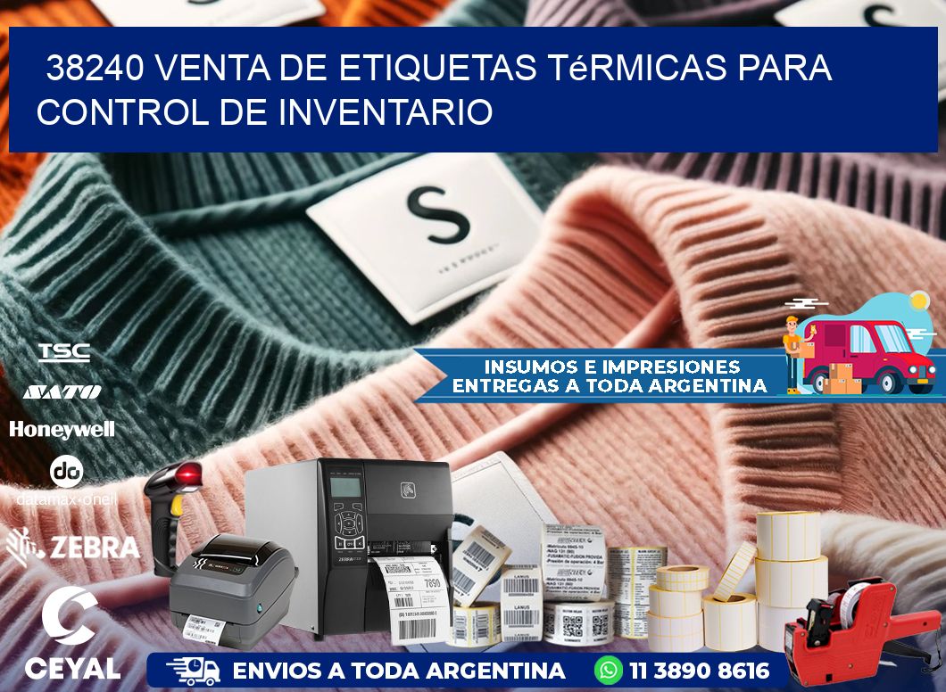 38240 venta de etiquetas térmicas para control de inventario