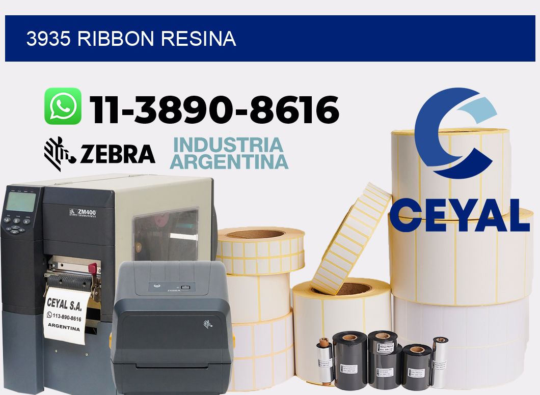 3935 ribbon resina