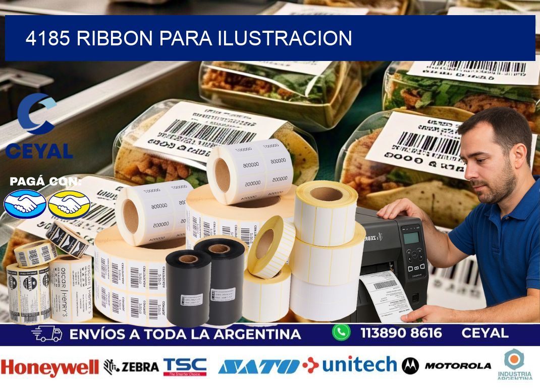 4185 ribbon para ilustracion
