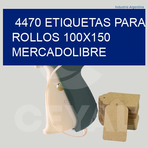 4470 etiquetas para rollos 100x150 mercadolibre