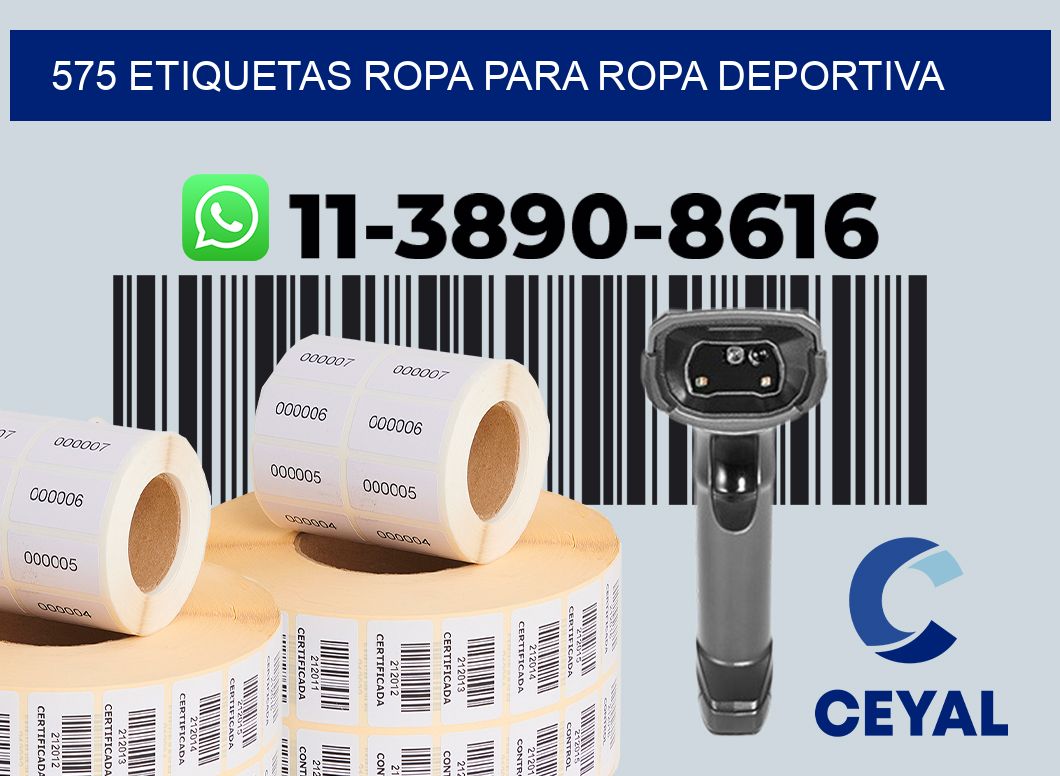 575 Etiquetas ropa para ropa deportiva