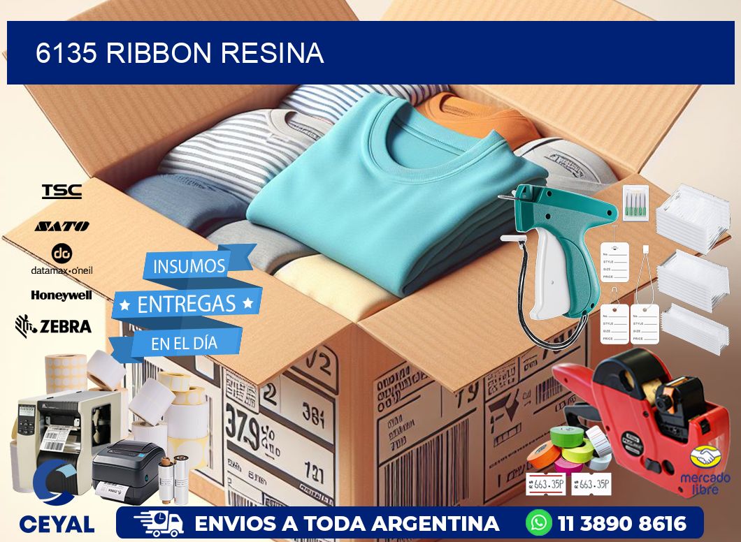 6135 ribbon resina