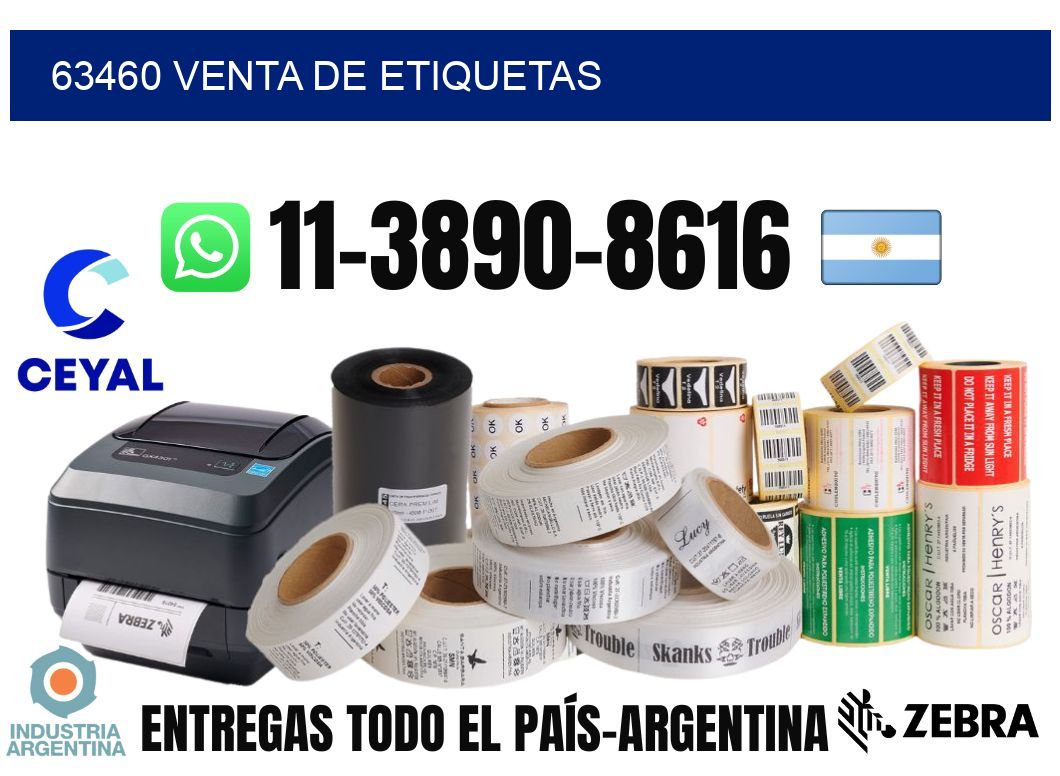 63460 venta de etiquetas